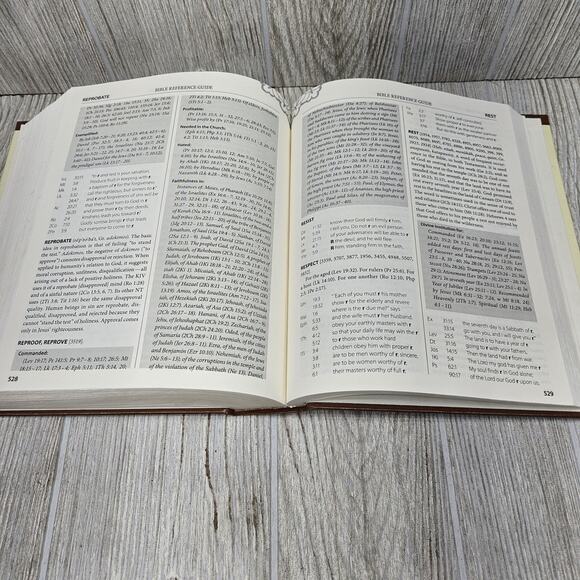 Zondervan All-In-One Bible Reference Guide Kevin Green Hardcover Concordance Top - Picture 11 of 11